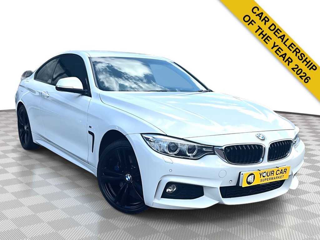 USED 2015 15 BMW 4 SERIES 3.0 430d M Sport Coupe 2dr Diesel Auto xDrive Euro 6 (s/s) (258 ps) STYLISH COUPE/LOW MILES