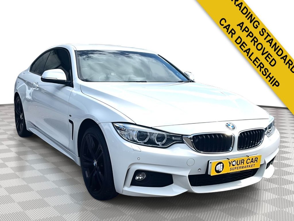 USED 2015 15 BMW 4 SERIES 3.0 430d M Sport Coupe 2dr Diesel Auto xDrive Euro 6 (s/s) (258 ps) STYLISH COUPE/LOW MILES