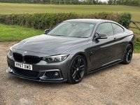 USED 2017 67 BMW 4 SERIES 2.0 420d M Sport Coupe 2dr Diesel Auto Euro 6 (s/s) (190 ps) &pound;4750 OF FACTORY EXTRAS