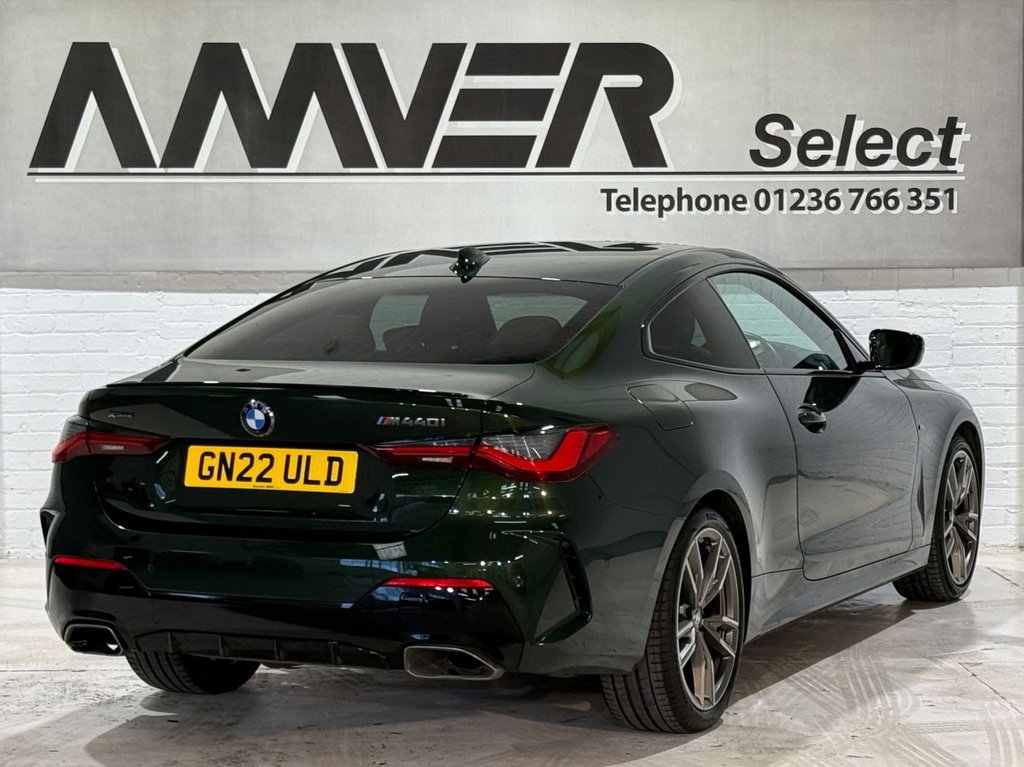 USED 2022 22 BMW 4 SERIES 3.0 M440i MHT Coupe 2dr Petrol Hybrid Auto xDrive Euro 6 (s/s) (374 ps) 