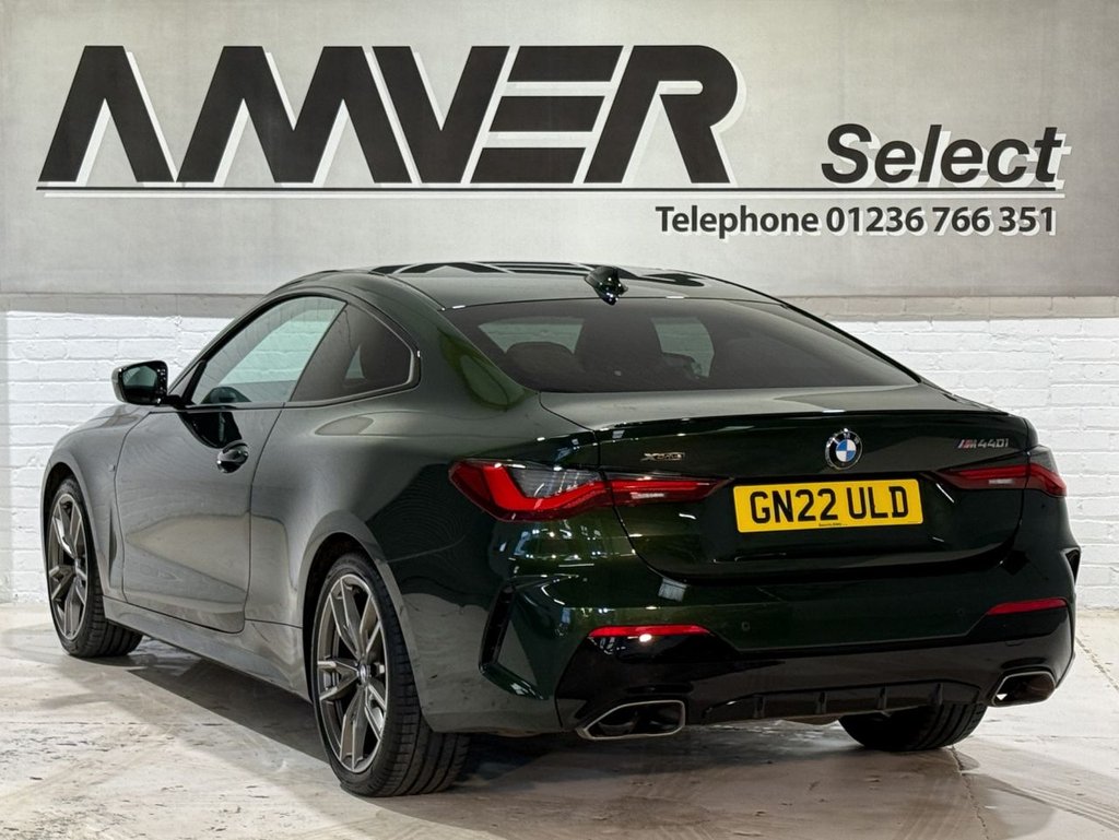 USED 2022 22 BMW 4 SERIES 3.0 M440i MHT Coupe 2dr Petrol Hybrid Auto xDrive Euro 6 (s/s) (374 ps) 