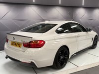 USED 2014 64 BMW 4 SERIES 2.0 420d M Sport Coupe 2dr Diesel Auto Euro 6 (s/s) (184 ps) Alpine White|Black Leather Interior|Custom Black Styling Pack