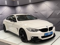 USED 2014 64 BMW 4 SERIES 2.0 420d M Sport Coupe 2dr Diesel Auto Euro 6 (s/s) (184 ps) Alpine White|Black Leather Interior|Custom Black Styling Pack