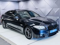 USED 2014 64 BMW 5 SERIES 2.0 520d M Sport Saloon 4dr Diesel Auto Euro 6 (s/s) (190 ps) Heated Leather|Low Tax|Nav|Finance+PartEx