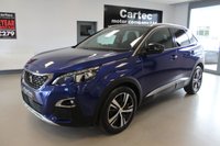 USED 2018 18 PEUGEOT 3008 1.5 BlueHDi GT Line SUV 5dr Diesel Manual Euro 6 (s/s) (130 ps) ***FULL LED HEADLIGHTS***APPLE CAR PLAY & ANDROID AUTO***CRUISE CONTROL***CLIMATE CONTROL***PEUGEOT I-COCKPIT DISPLAY***REAR CAMERA***AMBIENT LIGHTING***SATNAV BLUETOOTH & DAB RADIO***