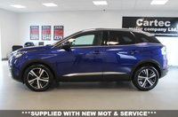 USED 2018 18 PEUGEOT 3008 1.5 BlueHDi GT Line SUV 5dr Diesel Manual Euro 6 (s/s) (130 ps) ***FULL LED HEADLIGHTS***APPLE CAR PLAY & ANDROID AUTO***CRUISE CONTROL***CLIMATE CONTROL***PEUGEOT I-COCKPIT DISPLAY***REAR CAMERA***AMBIENT LIGHTING***SATNAV BLUETOOTH & DAB RADIO***