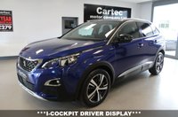 USED 2018 18 PEUGEOT 3008 1.5 BlueHDi GT Line SUV 5dr Diesel Manual Euro 6 (s/s) (130 ps) ***FULL LED HEADLIGHTS***APPLE CAR PLAY & ANDROID AUTO***CRUISE CONTROL***CLIMATE CONTROL***PEUGEOT I-COCKPIT DISPLAY***REAR CAMERA***AMBIENT LIGHTING***SATNAV BLUETOOTH & DAB RADIO***