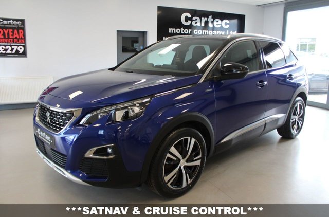 View our Peugeot 3008 1.5 BlueHDi GT Line SUV 5dr Diesel Manual Euro 6 (s/s) (130 ps)