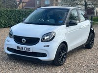 USED 2015 15 SMART FORFOUR 1.0 Passion (Premium) Hatchback 5dr Petrol Manual Euro 6 (s/s) (71 ps) 69069 miles