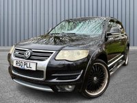 USED 2008 58 VOLKSWAGEN TOUAREG 5.0 TDI V10 DPF R50 5dr HIGH SPEC|12MOT|NAV|DVD PLAYER