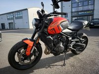 USED 2023 23 TRIUMPH Trident 660 660 Roadster/Retro Petrol Manual X-ring Euro 5 (82 ps) JUST 2202 MILES