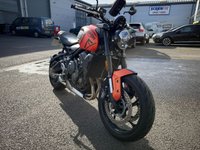 USED 2023 23 TRIUMPH Trident 660 660 Roadster/Retro Petrol Manual X-ring Euro 5 (82 ps) JUST 2202 MILES