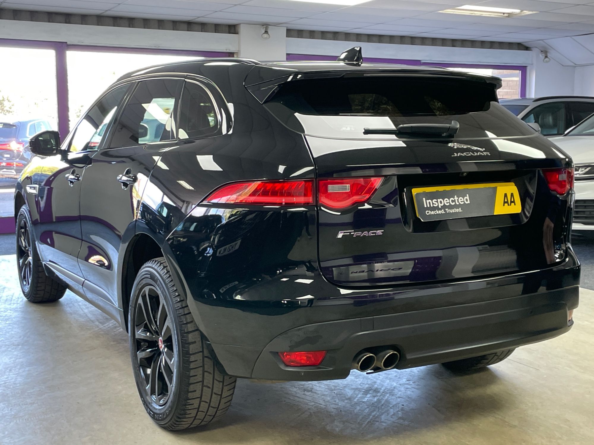 USED 2018 68 JAGUAR F-PACE 2.0 D165 R-Sport SUV 5dr Diesel Manual Euro 6 (s/s) (163 ps) 