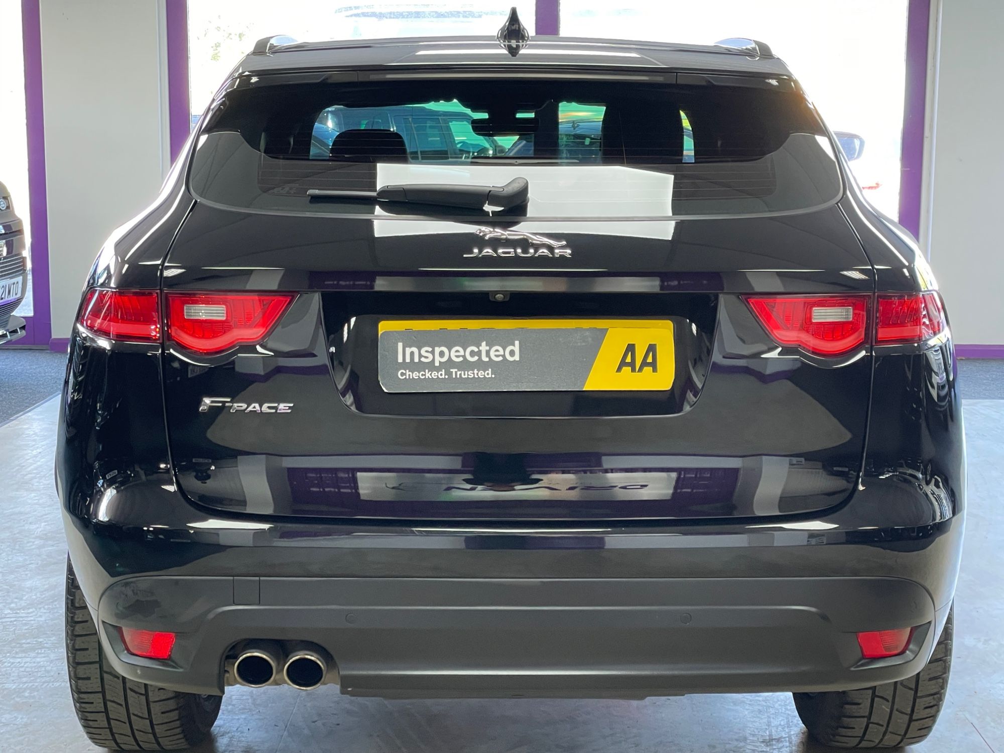 USED 2018 68 JAGUAR F-PACE 2.0 D165 R-Sport SUV 5dr Diesel Manual Euro 6 (s/s) (163 ps) 
