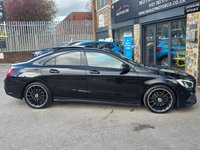 USED 2019 19 MERCEDES-BENZ CLA 2.1 CLA220d AMG Line Night Edition (Plus) Coupe 4dr Diesel 7G-DCT Euro 6 (s/s) (170 ps) 6 MONTHS RAC WARRANTY 2 KEYS H/SEAT