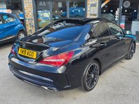 USED 2019 19 MERCEDES-BENZ CLA 2.1 CLA220d AMG Line Night Edition (Plus) Coupe 4dr Diesel 7G-DCT Euro 6 (s/s) (170 ps) 6 MONTHS RAC WARRANTY 2 KEYS H/SEAT