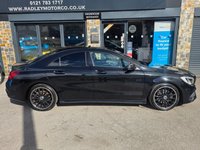 USED 2019 19 MERCEDES-BENZ CLA 2.1 CLA220d AMG Line Night Edition (Plus) Coupe 4dr Diesel 7G-DCT Euro 6 (s/s) (170 ps) 6 MONTHS RAC WARRANTY 2 KEYS H/SEAT