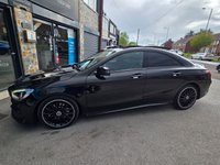 USED 2019 19 MERCEDES-BENZ CLA 2.1 CLA220d AMG Line Night Edition (Plus) Coupe 4dr Diesel 7G-DCT Euro 6 (s/s) (170 ps) 6 MONTHS RAC WARRANTY 2 KEYS H/SEAT