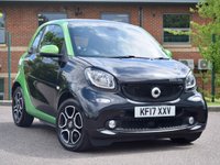 USED 2017 17 SMART FORTWO 17.6kWh Prime (Premium Plus) Coupe 2dr Electric Auto (82 ps) GRADE 'A' BATTERY 91.2% SOH | PAN ROOF | HEATED LEATHER TRIM