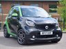 USED 2017 17 SMART FORTWO 17.6kWh Prime (Premium Plus) Coupe 2dr Electric Auto (82 ps) GRADE 'A' BATTERY 91.2% SOH | PAN ROOF | HEATED LEATHER TRIM
