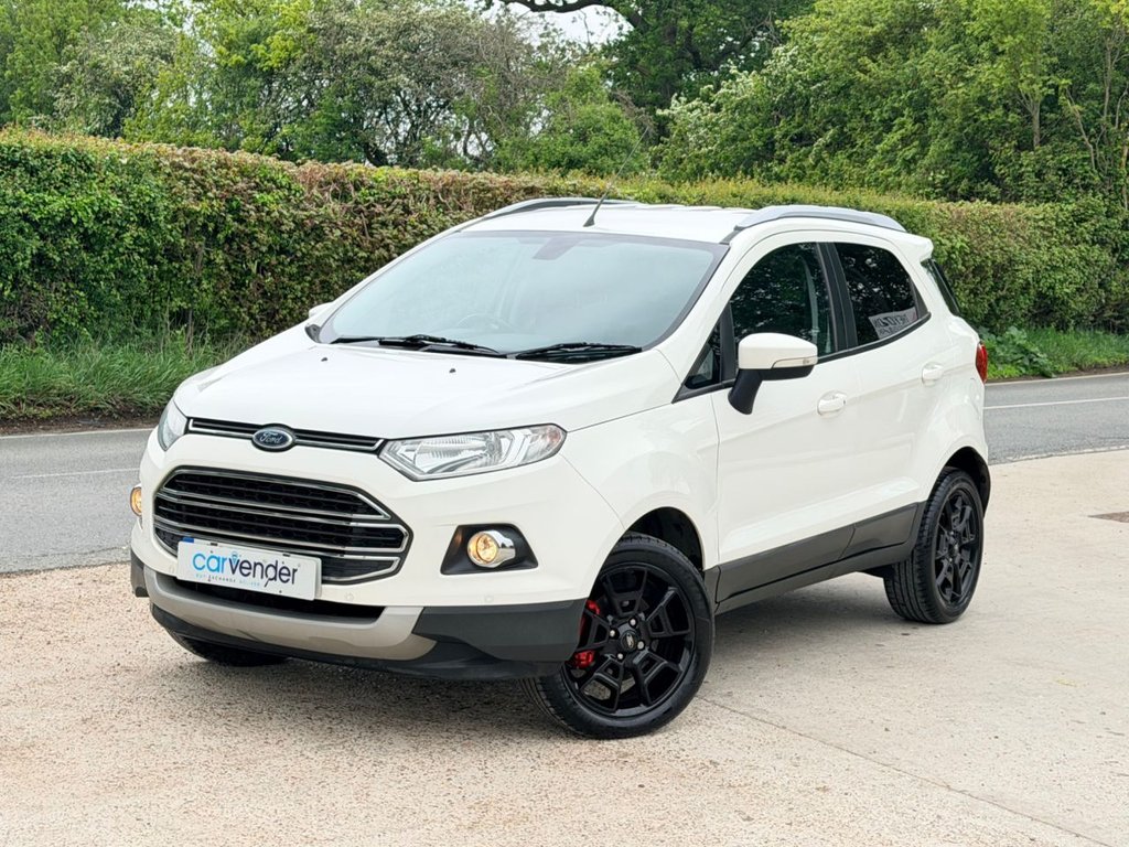 USED 2017 17 FORD ECOSPORT 1.0T EcoBoost Titanium SUV 5dr Petrol Manual 2WD Euro 6 (s/s) (125 ps) 9 Services|R.F Sensors|H.Seats|Cruise|
