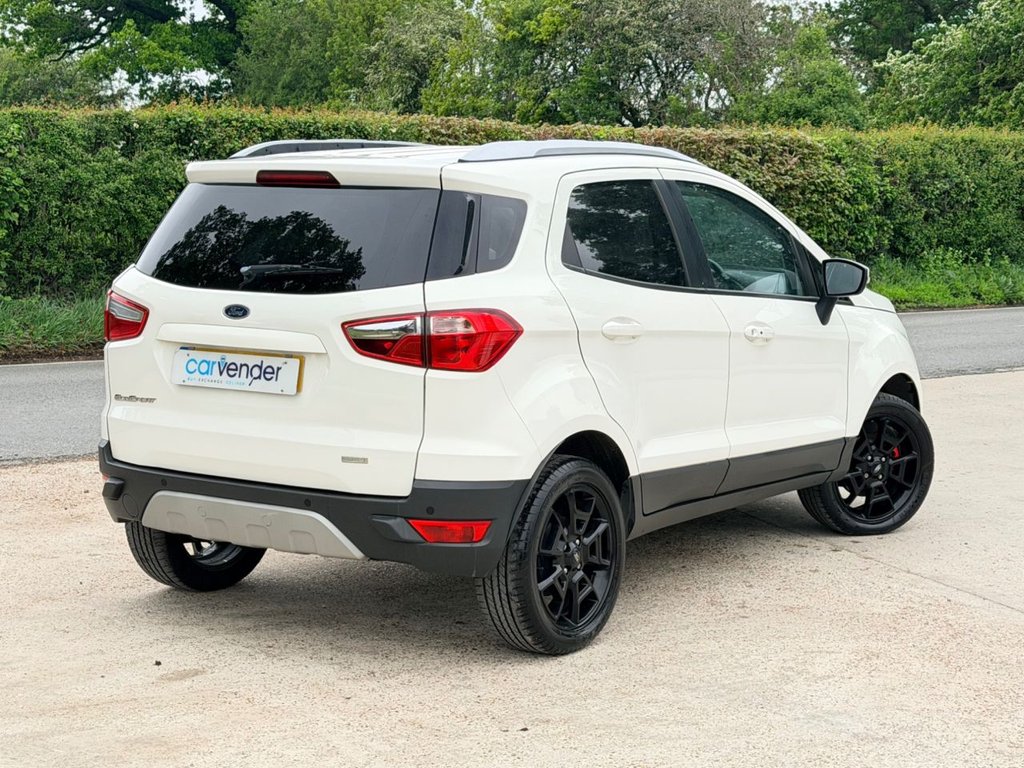 USED 2017 17 FORD ECOSPORT 1.0T EcoBoost Titanium SUV 5dr Petrol Manual 2WD Euro 6 (s/s) (125 ps) 9 Services|R.F Sensors|H.Seats|Cruise|