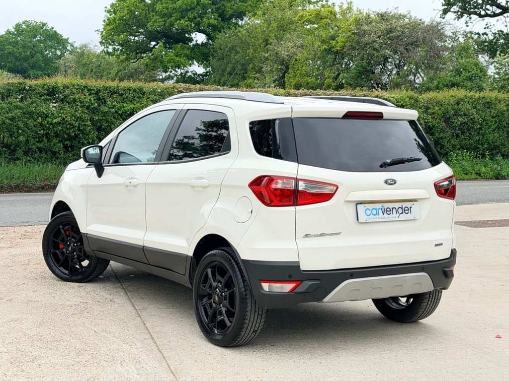 USED 2017 17 FORD ECOSPORT 1.0T EcoBoost Titanium SUV 5dr Petrol Manual 2WD Euro 6 (s/s) (125 ps) 9 Services|R.F Sensors|H.Seats|Cruise|