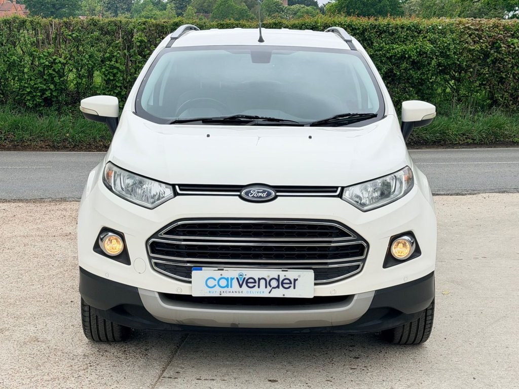 USED 2017 17 FORD ECOSPORT 1.0T EcoBoost Titanium SUV 5dr Petrol Manual 2WD Euro 6 (s/s) (125 ps) 9 Services|R.F Sensors|H.Seats|Cruise|