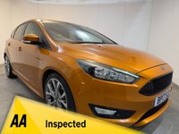 USED 2017 17 FORD FOCUS 1.5 TDCi ST-Line Hatchback 5dr Diesel Manual Euro 6 (s/s) (120 ps) Sat Nav & Rear View Camera