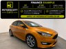 USED 2017 17 FORD FOCUS 1.5 TDCi ST-Line Hatchback 5dr Diesel Manual Euro 6 (s/s) (120 ps) Sat Nav & Rear View Camera