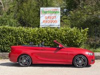 USED 2018 18 BMW 2 SERIES 2.0 220d M Sport Convertible 2dr Diesel Auto Euro 6 (s/s)  Sat Nav, DAB, Keyless Start