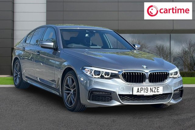 View our BMW 5 Series 2.0 520d M Sport Saloon 4dr Diesel Auto Euro 6 (s/s) (190 ps) Front / Rear Park Distance Control, M Sport Package, Navigation System, Heated Front Seating, 18In Alloys