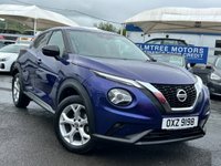 USED 2020 NISSAN JUKE 1.0 Petrol (DIG T), N Connecta, 5 Door SUV, Manual, Euro 6. WE CAN FINANCE ANYONE
