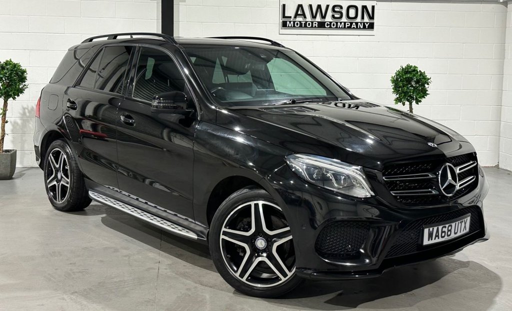 USED 2018 68 MERCEDES-BENZ GLE 2.1 GLE250d AMG Night Edition SUV 5dr Diesel G-Tronic 4MATIC Euro 6 (s/s) (204 ps) 
