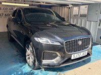 USED 2022 72 JAGUAR F-PACE 2.0 P400e 17.1kWh R-Dynamic SE SUV 5dr Petrol Plug-in Hybrid Auto AWD Euro 6 (s/s) (404 ps)+2 KEYS+1 FORMER KEEPER+HISTORY+2 CABLES+PANORAMIC SUNROOF+CLIMATE+PARK CONTROL WITH CAMERA+MEDIA+NAV+BLUETOOTH+DIGITAL DASH+FULL LEATHER HEATED SEATS+21