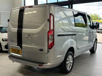 USED 2021 21 FORD TRANSIT CUSTOM 2.0 320 EcoBlue Limited Crew Van Double Cab 5dr Diesel Manual L1 H1 Euro 6 (s/s) (130 ps) 