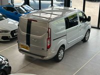 USED 2021 21 FORD TRANSIT CUSTOM 2.0 320 EcoBlue Limited Crew Van Double Cab 5dr Diesel Manual L1 H1 Euro 6 (s/s) (130 ps) 