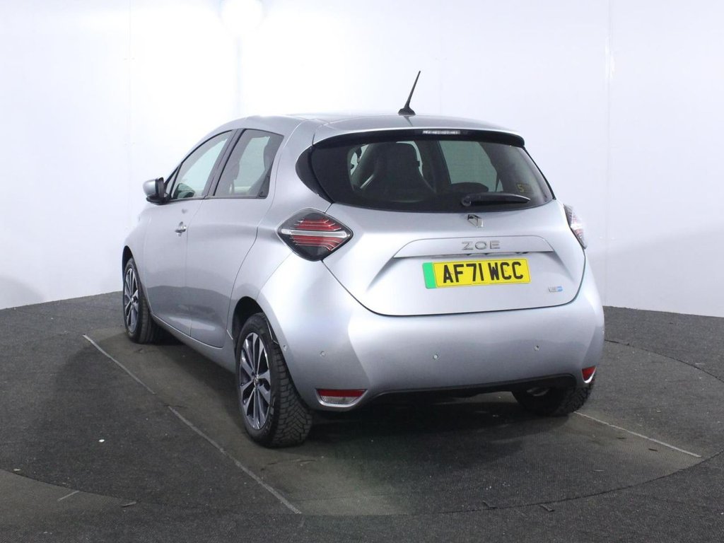 USED 2021 71 RENAULT ZOE R135 EV50 52kWh GT Line Hatchback 5dr Electric Auto (Rapid Charge) (134 bhp) 