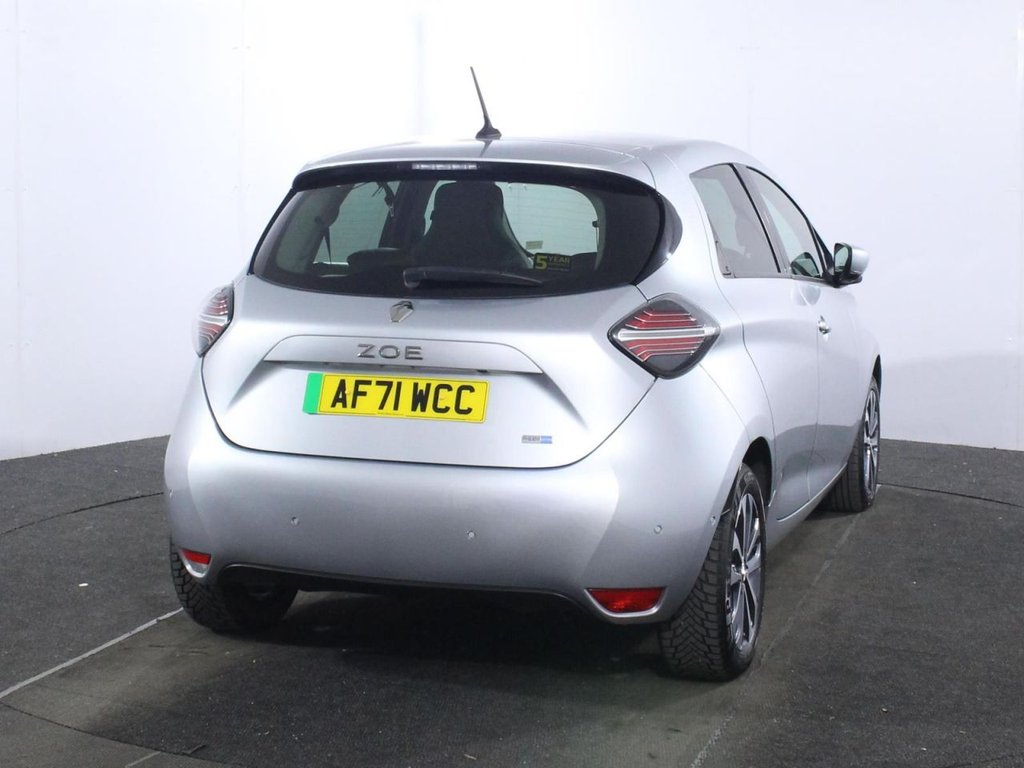 USED 2021 71 RENAULT ZOE R135 EV50 52kWh GT Line Hatchback 5dr Electric Auto (Rapid Charge) (134 bhp) 