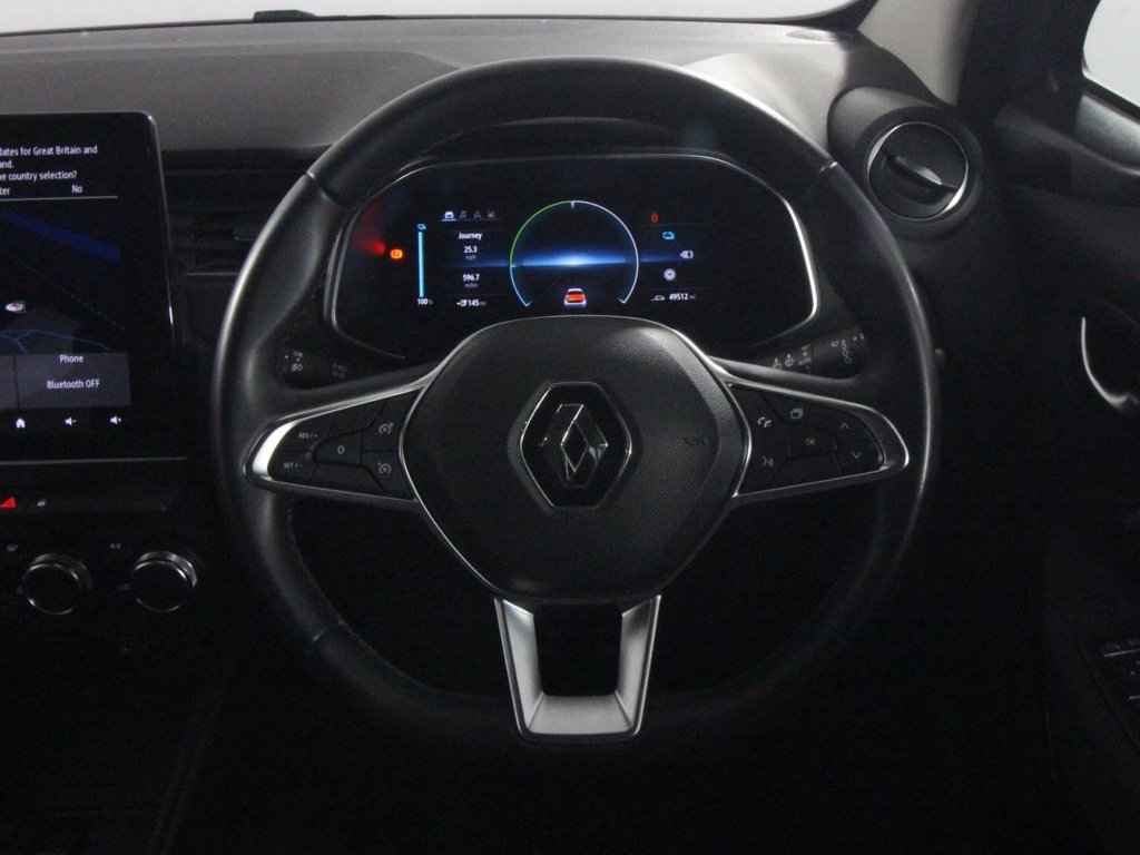 USED 2021 71 RENAULT ZOE R135 EV50 52kWh GT Line Hatchback 5dr Electric Auto (Rapid Charge) (134 bhp) 