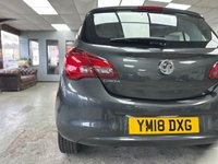 USED 2018 18 VAUXHALL CORSA 1.4i ecoTEC Energy Hatchback 5dr Petrol Auto Euro 6 (90 ps) Heated Wheel + CarPlay