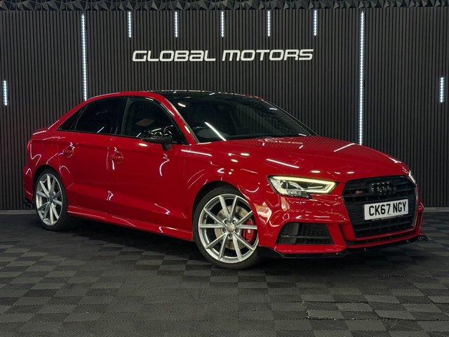 2017 67 Audi S3 2.0 TFSI Black Edition Saloon 4dr Petrol S Tronic quattro Euro 6 (s/s) (310 ps)