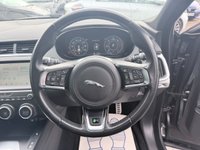 USED 2019 19 JAGUAR E-PACE Grey 2.0 D240 R-Dynamic HSE SUV, 47,000 miles, ULEZ compliant, Automatic AWD, 10in screen, 20in alloys, CarPlay/Android Auto, Meridian audio, camera. This 2019 Jaguar E-PACE D240 R-Dynamic HSE boasts an exceptionally low mileage for its age, having covered just 47,000 miles with only one owner from new. This impressive compact SUV features a powerful 2.0L diesel engine, delivering a brisk 0-60mph in just 6.8 seconds, all managed through a sophisticated Four Wheel Drive system. It meets Euro 6 emissions standards and comes with a 3 month warranty for your peace of mind, alongside a 12 month MOT provided on purchase. The vehicle's service histo