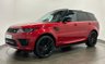 USED 2020 70 LAND ROVER RANGE ROVER SPORT 3.0 SD V6 HSE Dynamic SUV 5dr Diesel Auto 4WD Euro 6 (s/s) (306 ps) Striking Italian Firenze Red , Fine Ebony Leather Interior , Heated Steering Wheel , 22" Alloy Wheels , Privacy Glass, Panoramic Sliding Glass Roof
