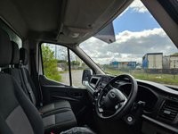 USED 2022 72 FORD TRANSIT  350 LEADER ECOBLUE LWB LUTON VAN WITH TAIL LIFT 57K ULEZ FREE ZONE NO VAT 