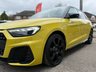 USED 2021 21 AUDI A1 1.0 TFSI 25 Black Edition Sportback 5dr Petrol S Tronic Euro 6 (s/s) (95 ps) Finished in PYTHON YELLOW MET with MYTHOS BLACK ROOF and contrasting PART LEATHER SPORTS trim. This Audi A1 Sportback is a posh small car that is comfortable, practical, fun and great to drive. If you're looking for a small, easy-to-drive car but don't want to compromise on quality, then this car is well worth a look. Features include, APPLE PLAY Sat Nav, Part Leather, Park Sensors, Alloys, A/C, DAB, B/Tooth, Cruise Control and much more. Serviced at 4019 miles, 31837 miles and at 67003 miles.