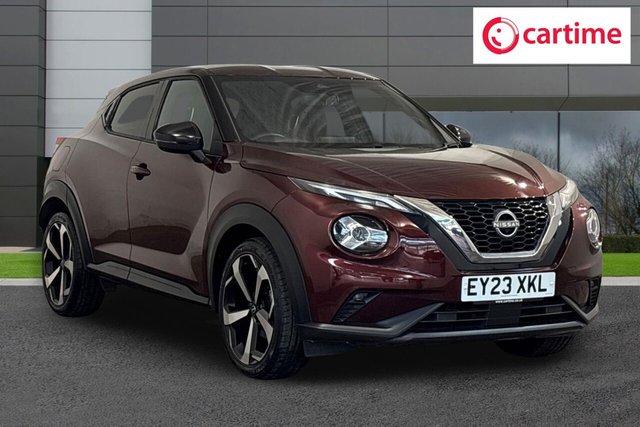 View our Nissan Juke 1.0 DIG-T Tekna SUV 5dr Petrol Manual Euro 6 (s/s) (114 ps) Front / Rear Parking Sensors, Android Auto / Apple CarPlay, Comfort Pack, Heat Pack, Design Pack