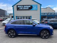 USED 2022 22 AUDI Q5 2.0 TFSI 45 S line Sportback 5dr Petrol S Tronic quattro Euro 6 (s/s) (265 ps) 5 DOOR + AIR CON + BEST COLOUR