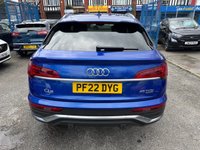 USED 2022 22 AUDI Q5 2.0 TFSI 45 S line Sportback 5dr Petrol S Tronic quattro Euro 6 (s/s) (265 ps) 5 DOOR + AIR CON + BEST COLOUR