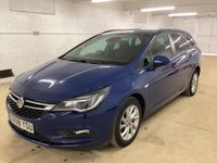 USED 2018 68 VAUXHALL ASTRA 1.0i Turbo ecoTEC Tech Line Nav Sports Tourer 5dr Petrol Manual Euro 6 (s/s) (105 ps) ARRIVING SOON- CALL 01752 406101 FOR MORE DETAILS